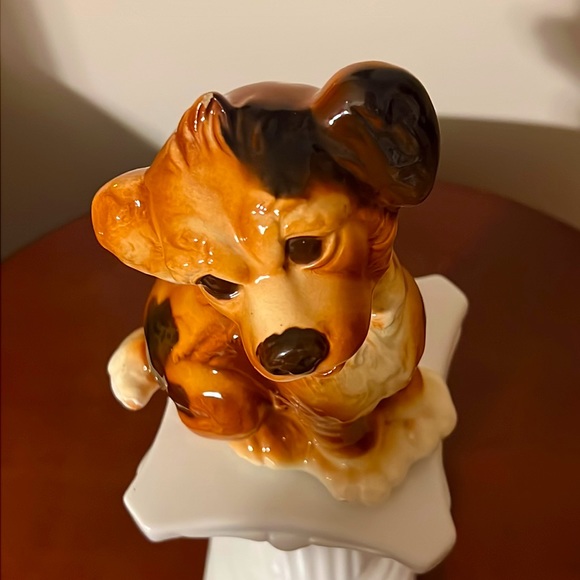 Vintage Ceramic Puppy Figurine 🐶 - Picture 7 of 10